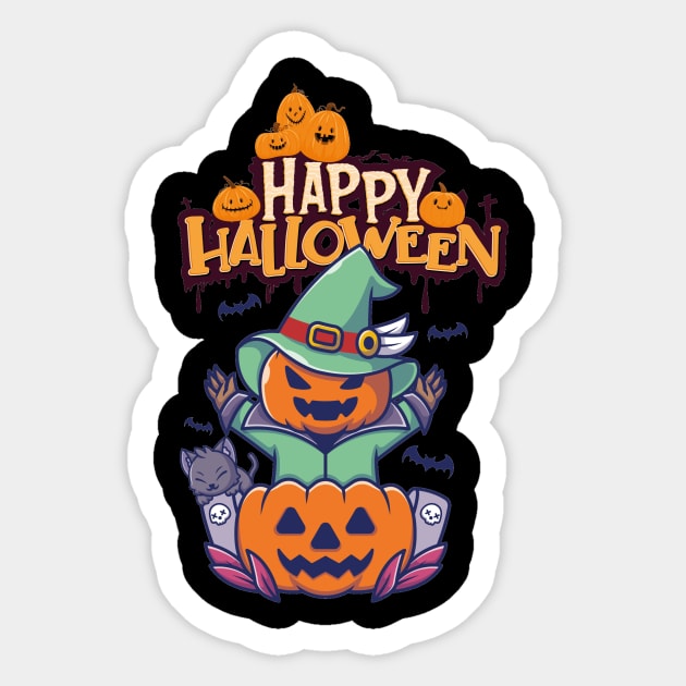 Happy Halloween Sticker by Diannas